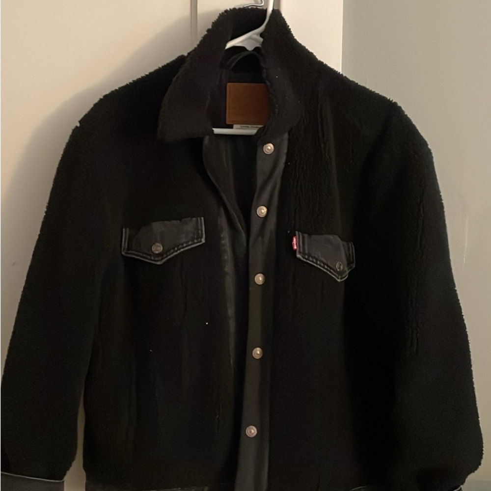 Levi's Black Bomber Jacket